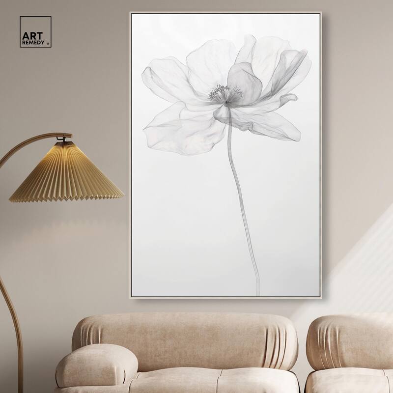 Fragile Beauty I Canvas by Art Remedy