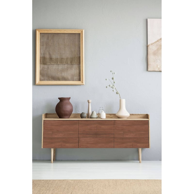 NextWall Teak Plank Peel and Stick Unpasted Wallpaper