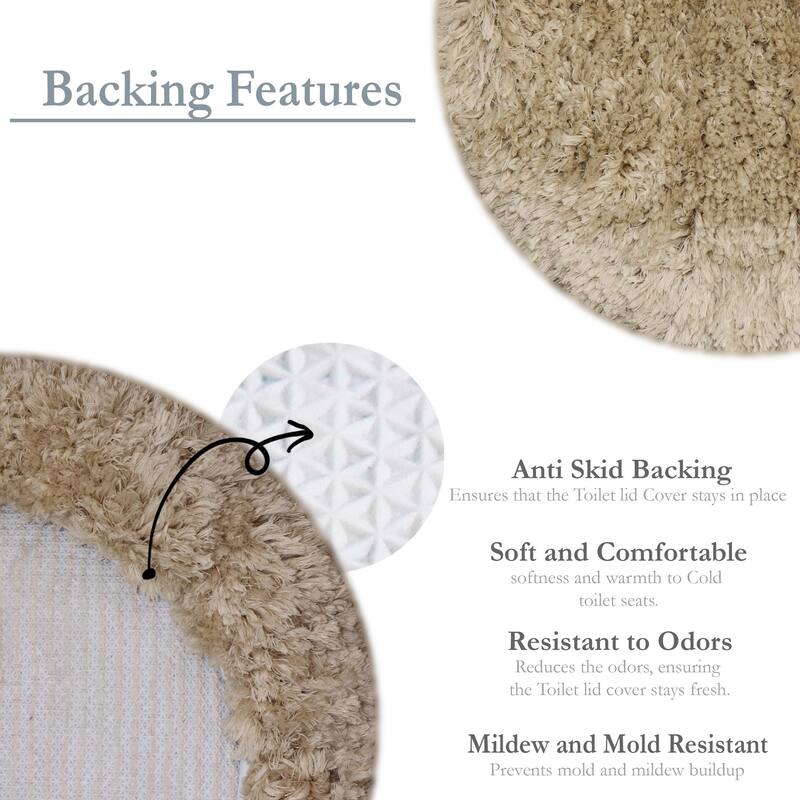 Element Plush Bathroom Rugs Quick-Dry Bathroom Mat, Washable & Absorbent Bath Rugs