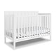 preview thumbnail 1 of 8, Sorelle Furniture Essex 4-in-1 Convertible Crib White White
