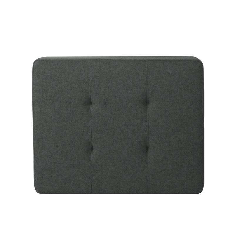 Tufted Large Square Storage Ottoman