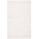preview thumbnail 19 of 28, SAFAVIEH Handmade Metro Baiba Boho Moroccan Wool Rug 5' x 8' - Light Grey/Ivory - Rectangle