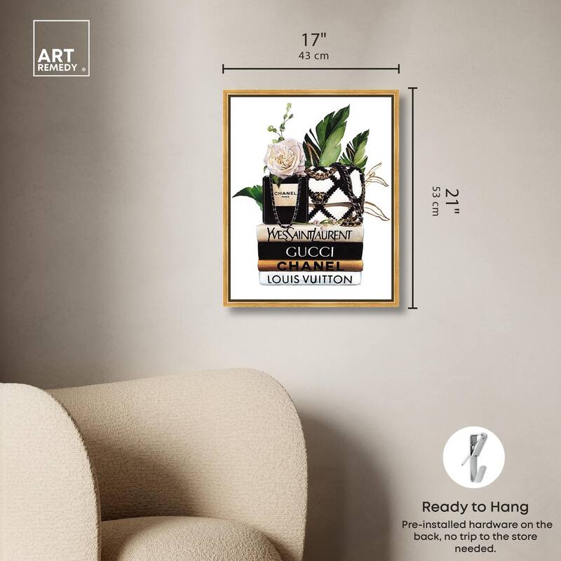 Luxury Stack Details Canvas by Art Remedy