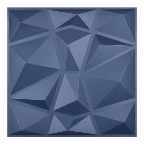 Art3d 3D Wall Panels PVC Diamond Design (32 Sq.Ft)