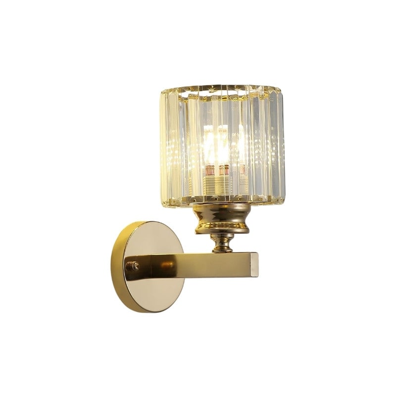 Modern wall lamp fixture crystal metal modern wall lights gold wall light