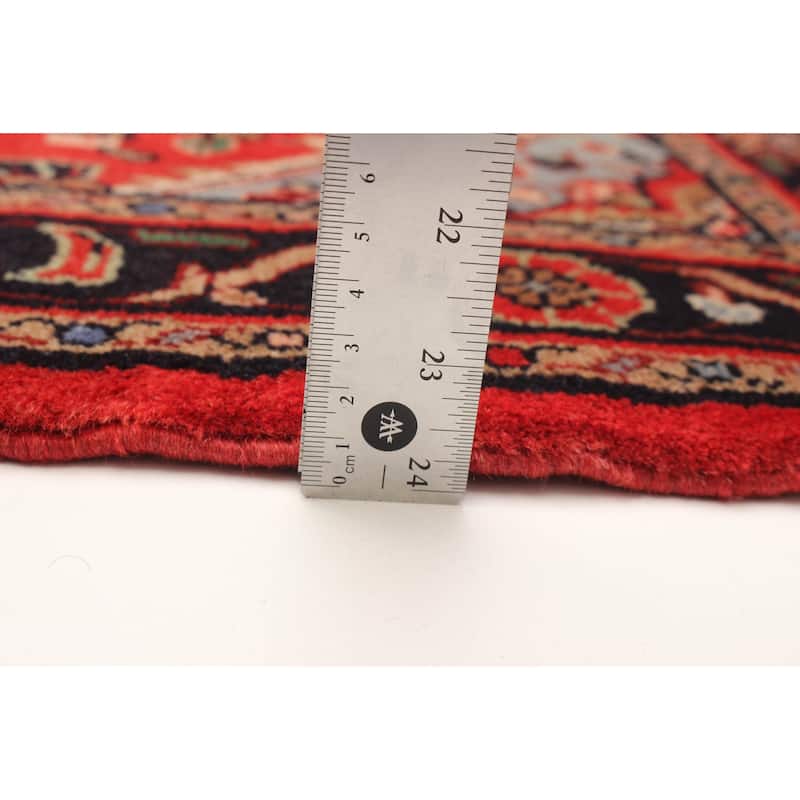 ECARPETGALLERY Hand-knotted Anadol Red Wool Rug - 2' 9" x 9' 1"