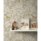 preview thumbnail 8 of 16, NextWall Acanthus Garden Floral Peel and Stick Wallpaper