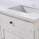 preview thumbnail 19 of 34, Altair Caorle Bathroom Vanity Countertop in Snow White Finish Without Cabinet