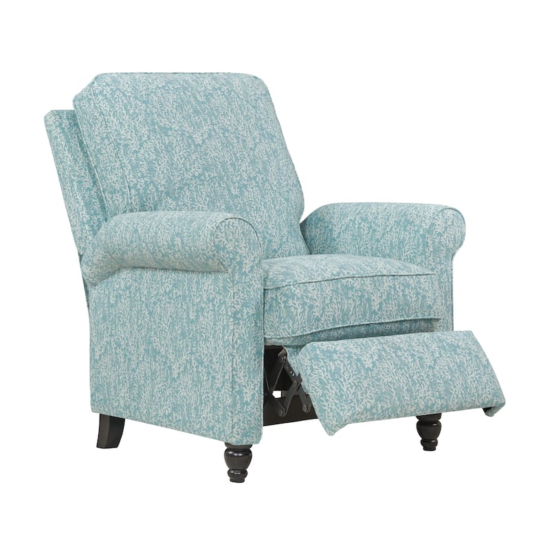 ProLounger Sky Blue Push-back Recliner Chair