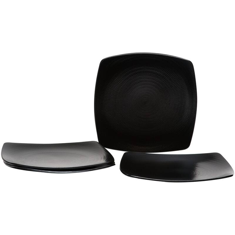 Red Vanilla Black Rice 12Pc Dinner Set