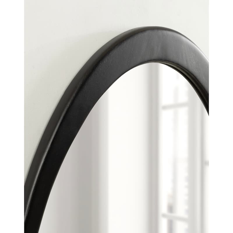 Kate and Laurel McKinder Wood Mirror