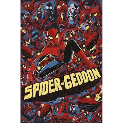 Spiderman - Spider - Geddon Art Poster - 24 x 36 Inch