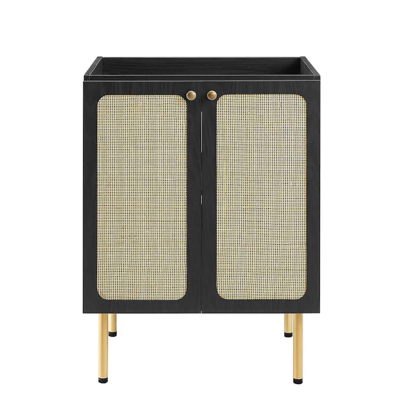 Chaucer Bathroom Vanity with Black Basin Included