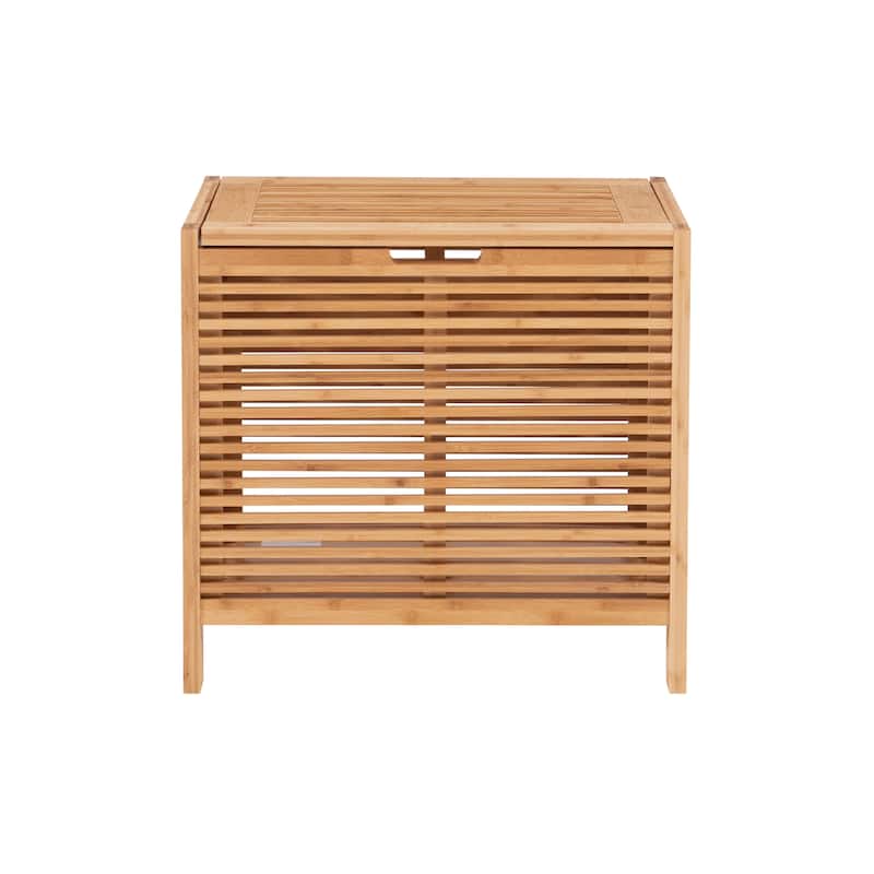 Bracken Natural Bamboo Laundry Hamper