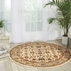 preview thumbnail 37 of 55, Antiquities American Jewel Area Rug 7'10" Round - Ivory - Round