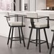 preview thumbnail 9 of 80, Amisco Akers Swivel Bar Stool