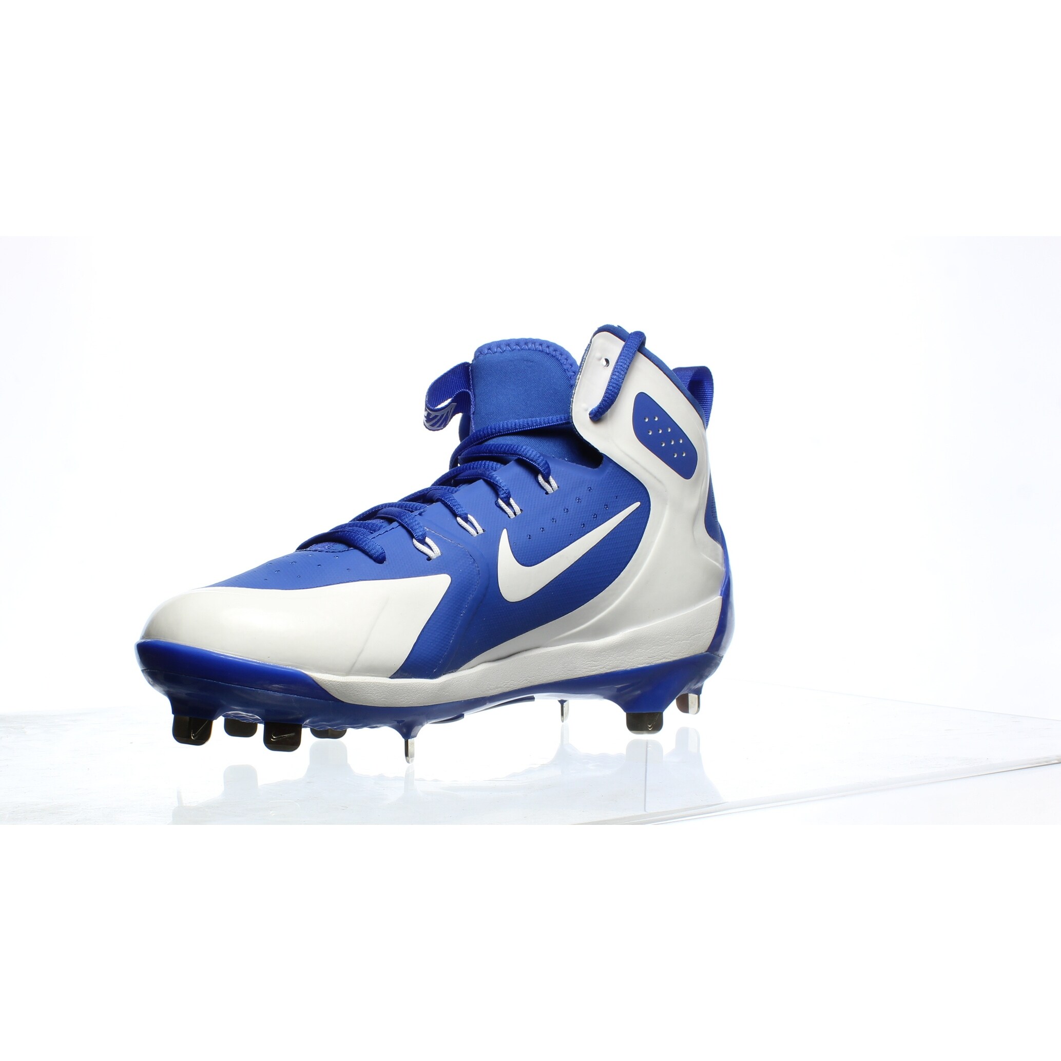 blue baseball cleats