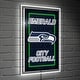 preview thumbnail 21 of 22, Seattle Seahawks LED Lighted Sign
