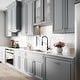 preview thumbnail 110 of 158, KRAUS Standart PRO Undermount Single Bowl Stainless Steel Kitchen Sink