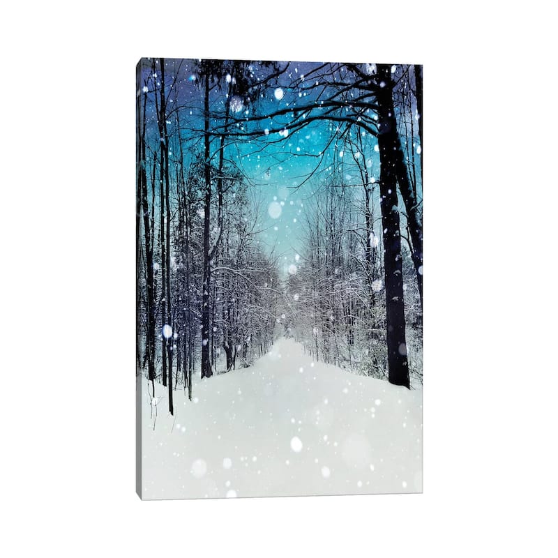 iCanvas "Snowhere" by Tracey Telik Canvas Print