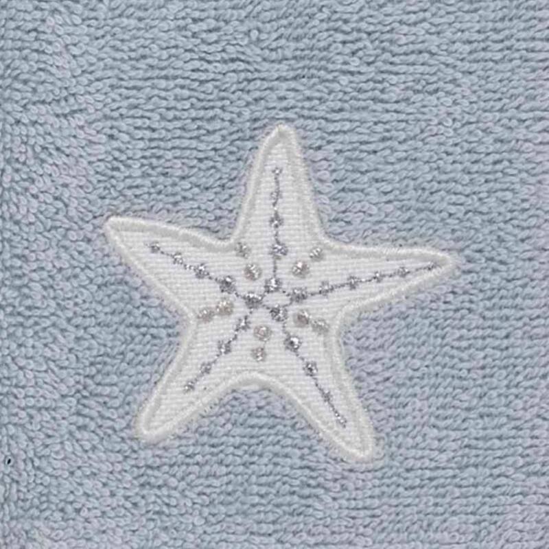 Avanti Linens Sequin Shells Fingertip Towel - Fingertip Towel