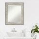 preview thumbnail 60 of 66, Beveled Bathroom Wall Mirror - Crackled Metallic Frame