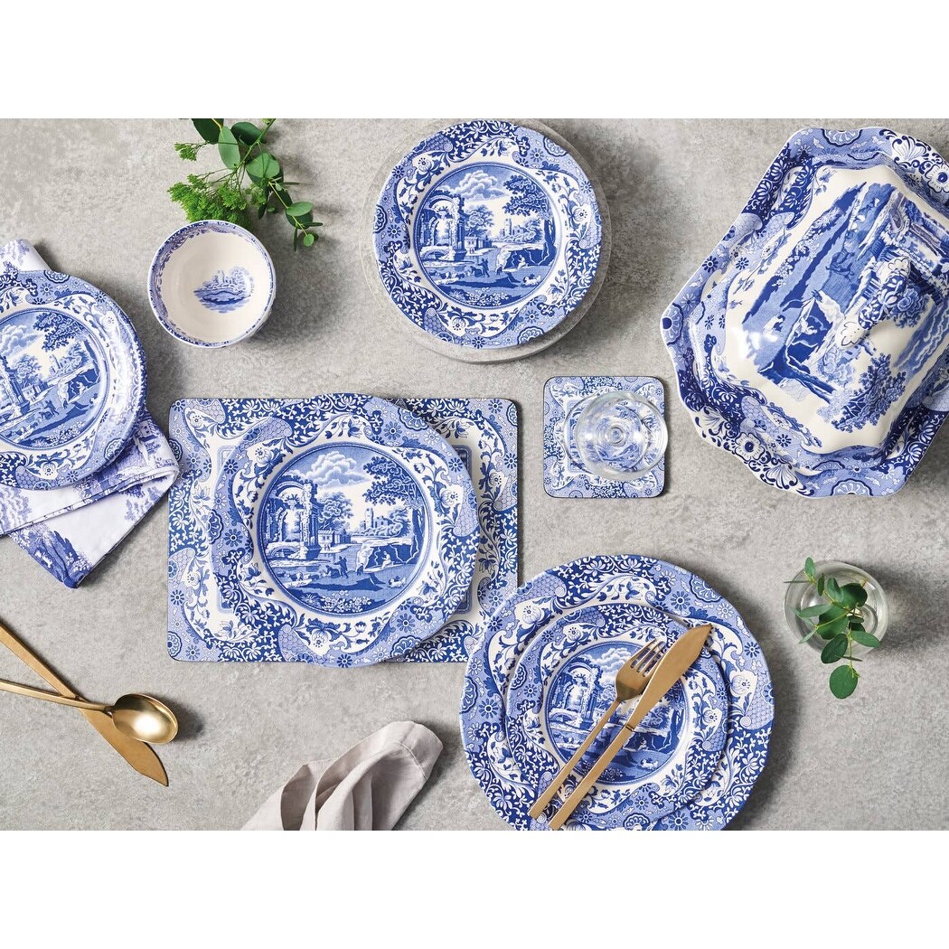 Spode Blue Italian Devonia Tray On Sale Bed Bath Beyond