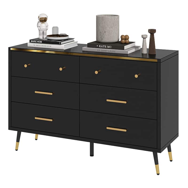 Moasis Modern 6/7 Drawer Chest Drawers Furniture Storage Cabinet For Bedroom Living Room