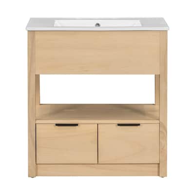 30" Bathroom Vanity with Sink Top