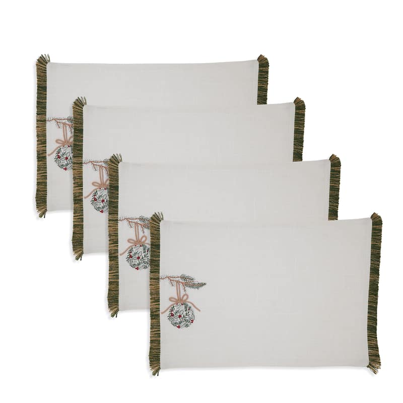 Ornament Placemat (Set of 4) - 13"x19"