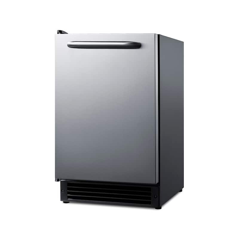 Summit BIM26LHD 15" Wide 12 Lbs. Capacity Built-In Ice Maker with 15