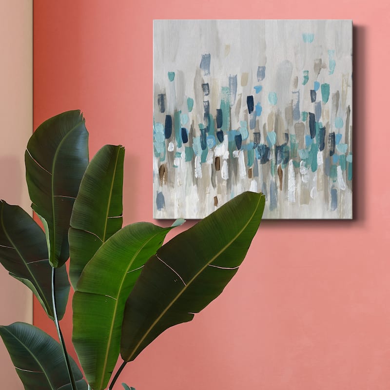 Staccato Blue I-Premium Gallery Wrapped Canvas - Ready to Hang