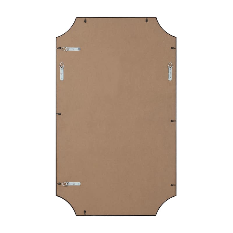 Renwil Torre 40" H x 24" W Wall Mirror, Brown