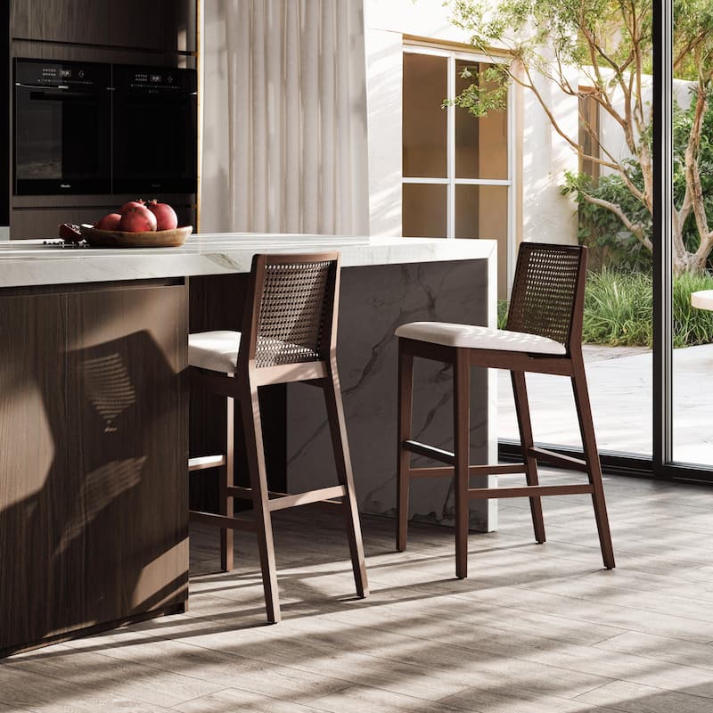 Urbia Nardia Cane Counter and Bar Stool
