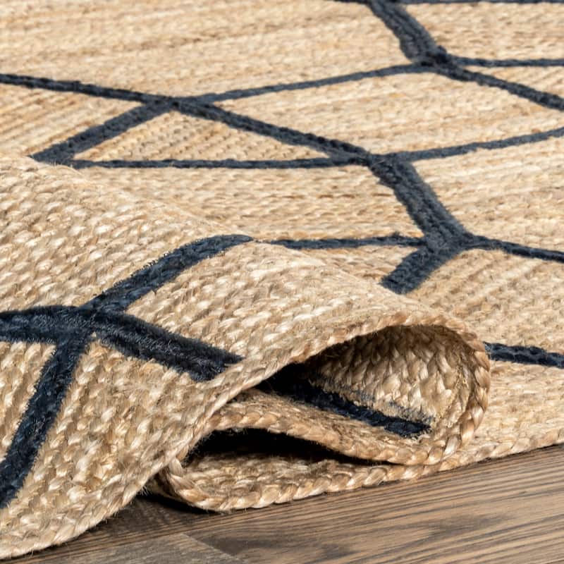 Nuloom Rozalia Jewel Jute Area Rug