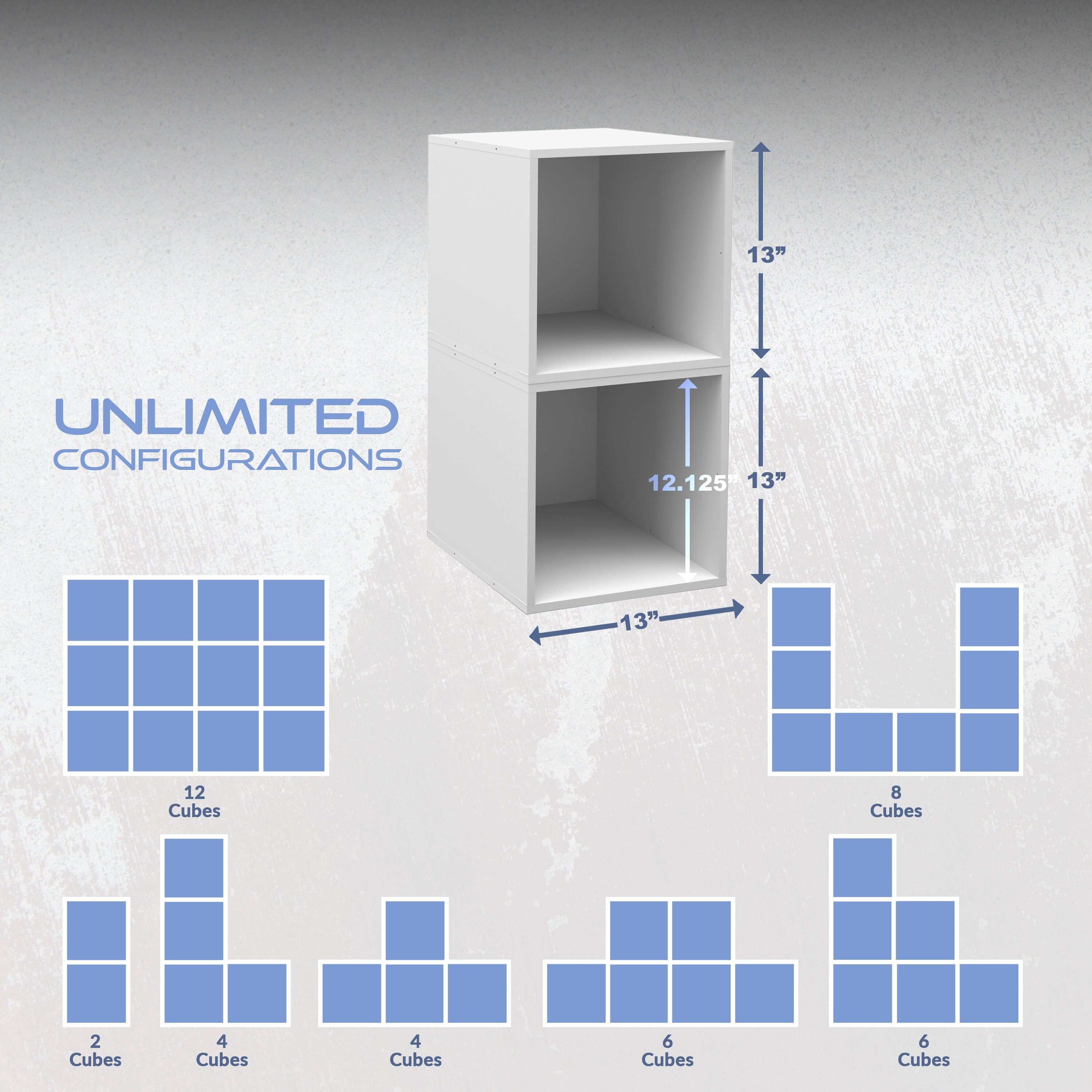 美品 Chillingcampeeps cc standard shelf Niche Cubo Wood Stackable Storage Bookcase Shelf - Bed Bath