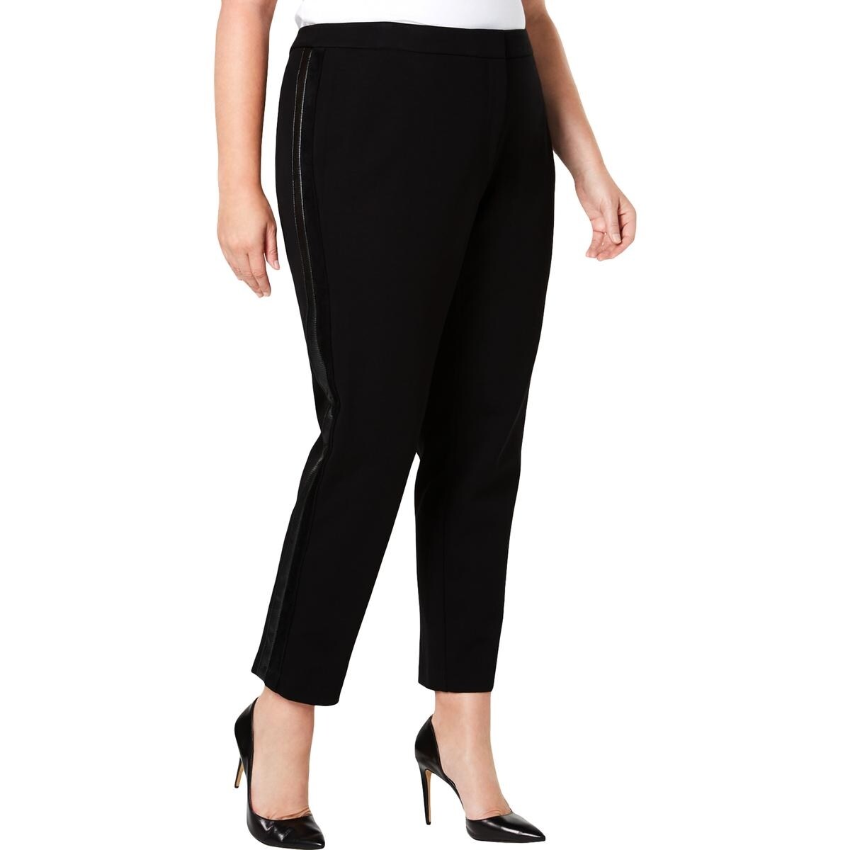 side stripe trousers womens