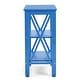 preview thumbnail 5 of 11, Javlergo 3-Tier Nightstand with X-Shape Metal Frame Industrial Side Table with Storage Shelves for Bedroom Living Room(Set of 2)