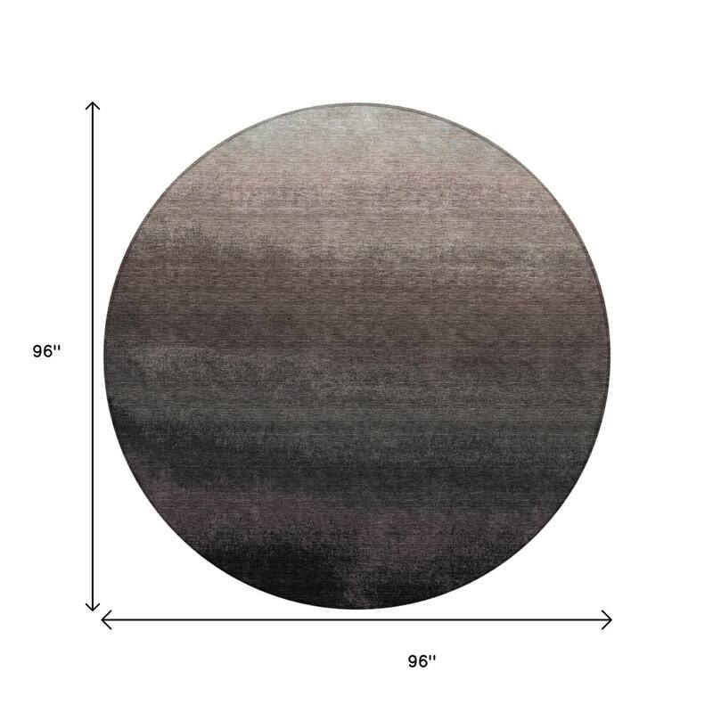 HomeRoots Ombre Transitional Rectangle Outdoor Rug