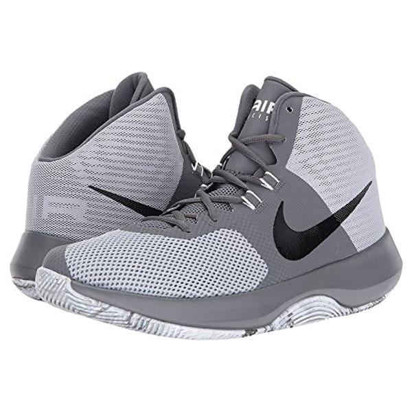 Shop Nike Air Precision Wolf Grey Black Dark Grey Cool Grey Men S
