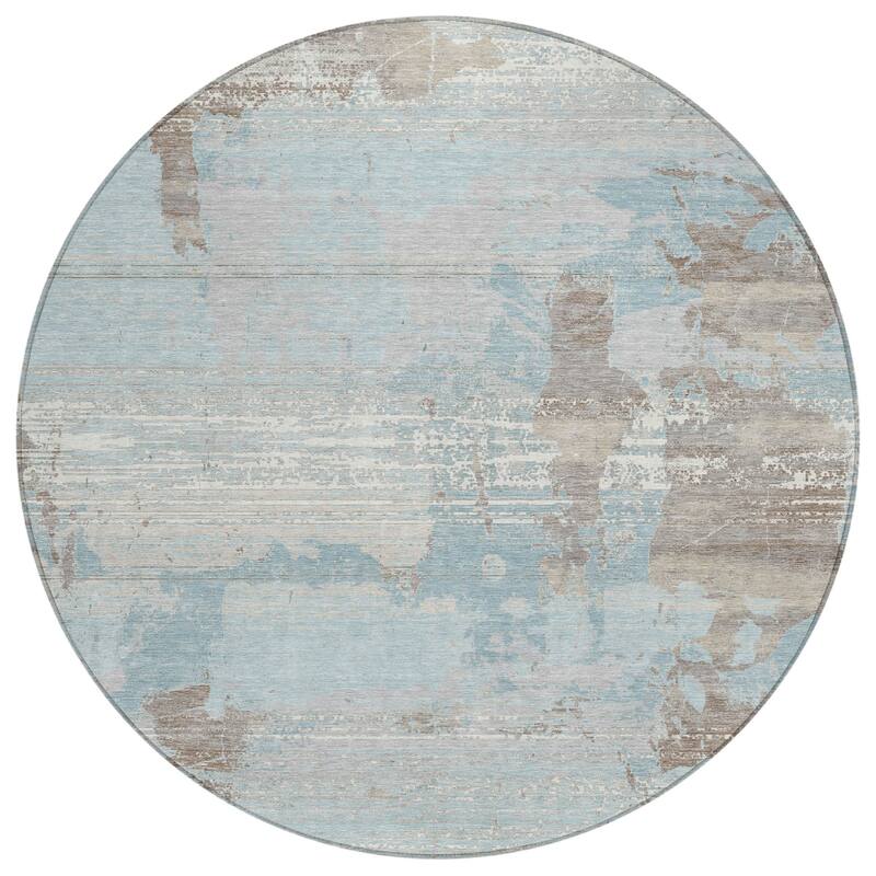 Machine Washable Indoor/ Outdoor Chic Veta Chantille Rug