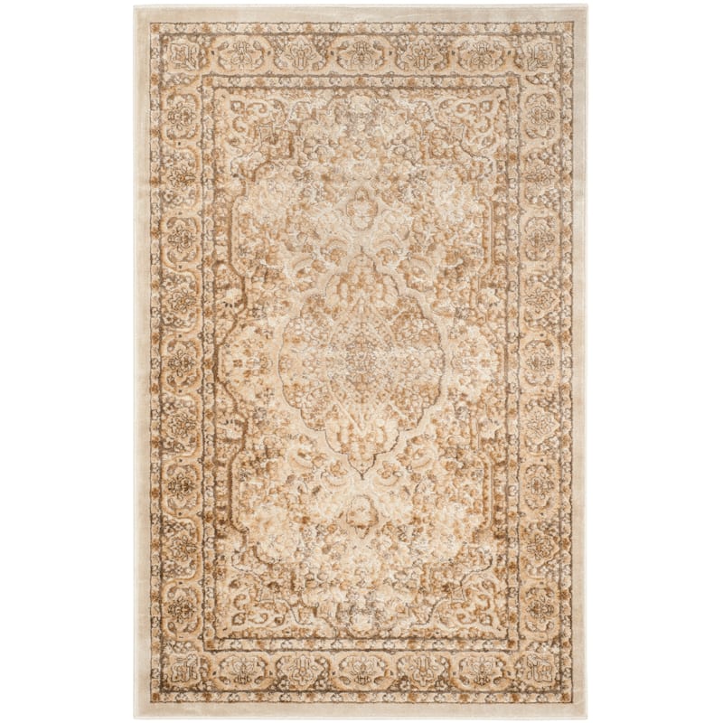 SAFAVIEH Paradise Beatrix Modern Viscose Rug - 2'7" x 4' - Stone/Cream