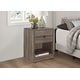 preview thumbnail 1 of 2, KD Night Stand Grey