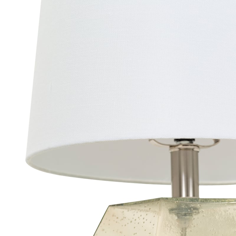 Artistic Weavers Eudorax Geometric Glass 19-inch Table Lamp - 19"H x 11"W x 11"D