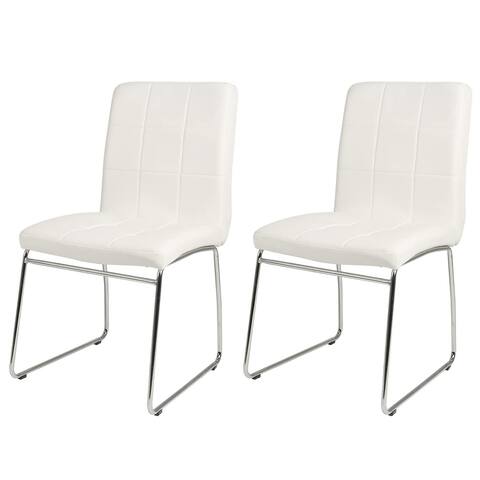 Sicotas Modern Dining Chairs (Set of 2) - N/A