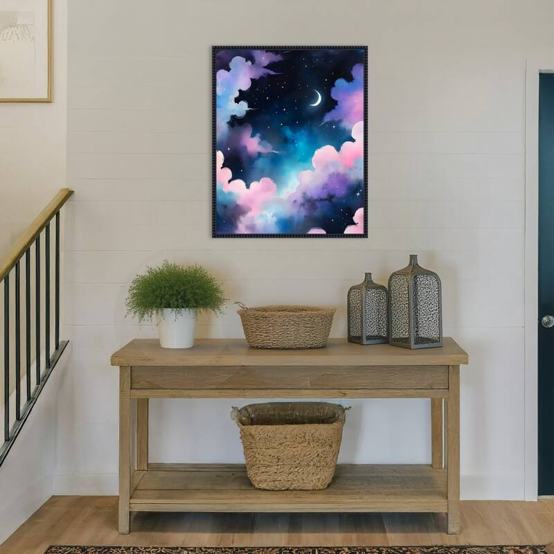 Skys Got Me by Kintsugi99 Framed Canvas Wall Art Print