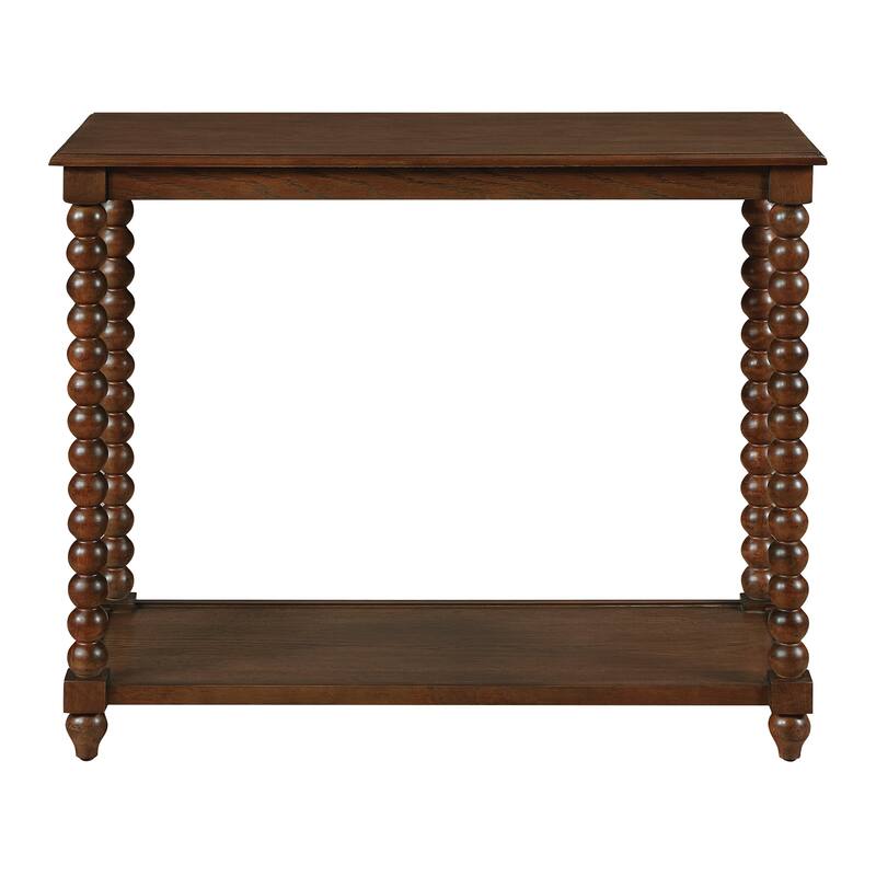 Elise Foyer Table in Black Finish