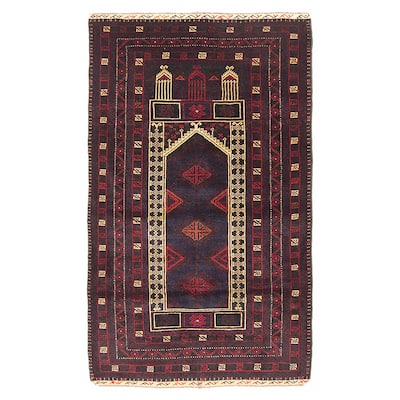 Teimani Brown Rug 3'0" x 5'3" - 3'0 x 5'3