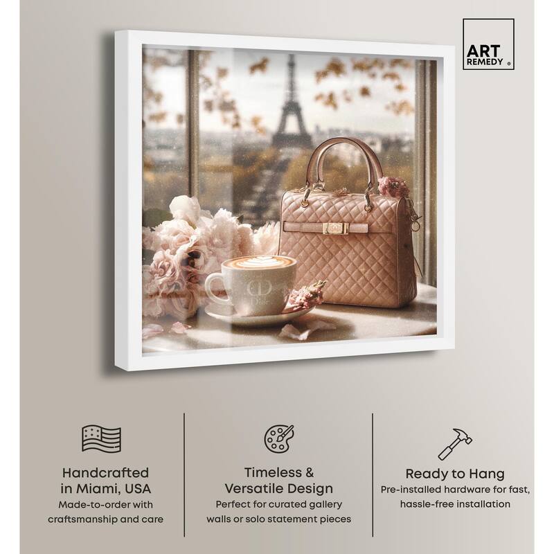Glam by the Window Paris Shadowbox by Art Remedy
