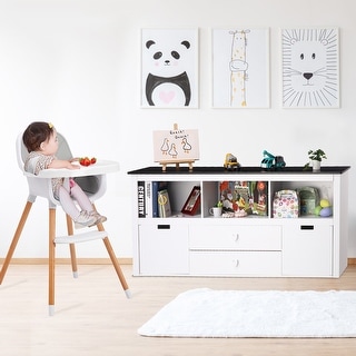 Kids Bookshelf and Toy Storage